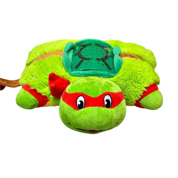 Pillow Pets Dream Lites Raphael Teenage Mutant Ninja Turtles 2013 TMNT **WORKS - Picture 6 of 12